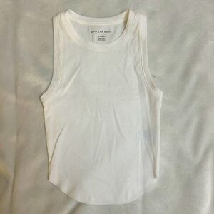 American Eagle White Tank Top